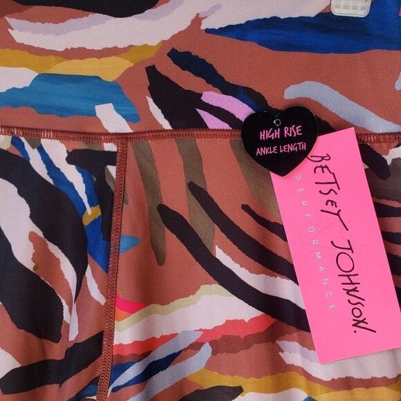 Betsey Johnson Leggings High Rise Ankle Length XS New - Picture 8 of 8